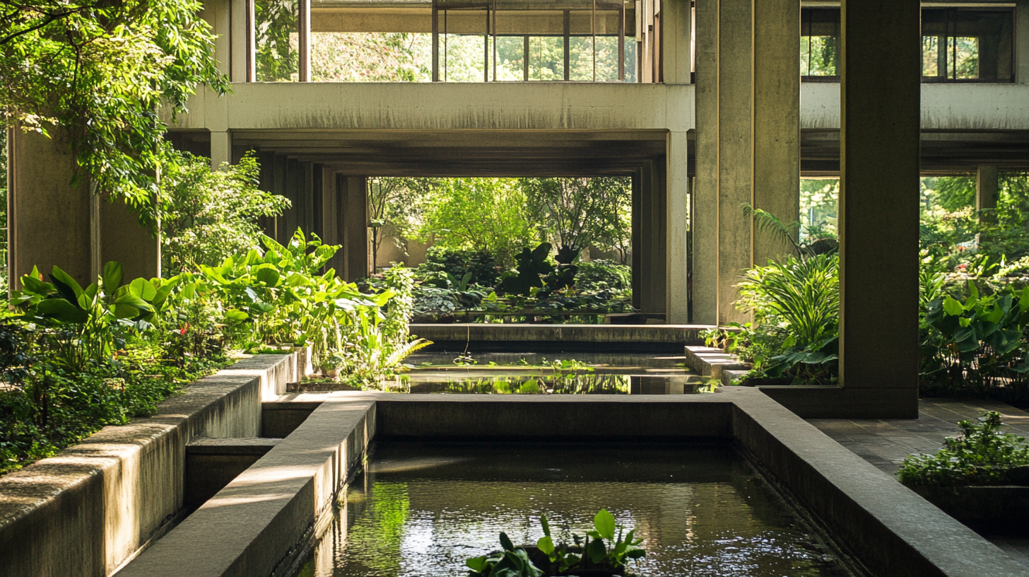 Rejuvenating Nature through Modernist Architecture at Longwood Gardens